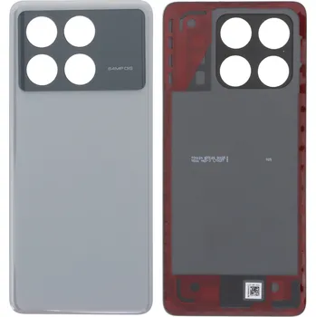 Náhradní kryt pro mobilní telefon Xiaomi Poco X6 Pro zadní kryt baterie šedý