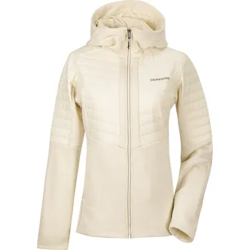 Dámská móda Dámská zateplená mikina DIDRIKSONS Annema bílá Velikost: 44