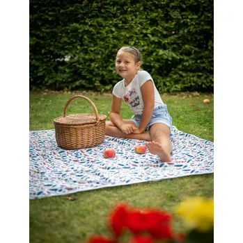 Deka pro koně Bobánek Nepromokavá deka univerzální - Bílá pírka 150 x 150 cm