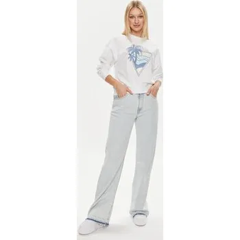 Dámská mikina Guess Mikina W4GQ11 KBK32 Bílá Relaxed Fit L