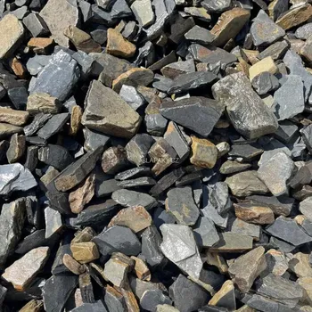 Zahradní dekorace Štěpka / kamenná kůra břidlice 16-60 mm (praná frakce 16-40 mm )