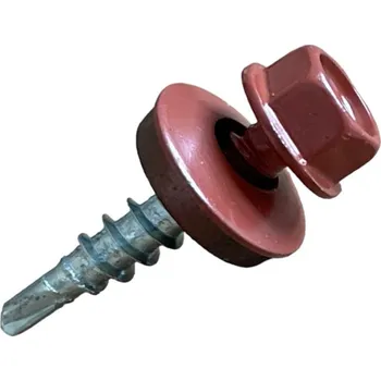 Vrut Vrut farmářský samovrtný s podložkou 4,8x55 cihlový 8004 - 200ks