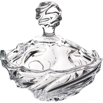 Dóza na potraviny Gold Crystal Skleněná dóza na bonbóny Surf 200 mm