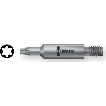 Bit Bit se závitem tx25/45mm pr. 8,0mm , torx®, up. m6, 867/15, wera, 064175