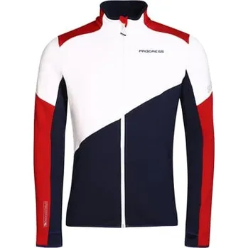 Pánská mikina TERRITORY SLOVAKIA pánská funkční sportovní mikina trikolora XXXL