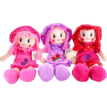 Panenka Hadrová panenka s čepicí 40 cm