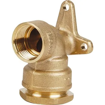 Fitinka PE mosazná spojka nástěnné koleno s vnitřním závitem na polyetylénové trubky (polyš) - 1/2"x20 4814