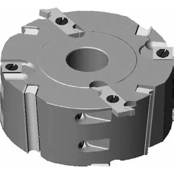 Frézka Fréza falcovací s VBD 125x50x30 4+4+4, NH 50-M/D s drážkovacími noži 5,0mm