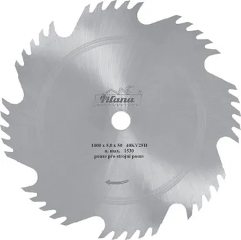Pilový kotouč Pilový kotouč na dřevo 1000x5,0x50 5333 - 40KV25° HANIBAL
