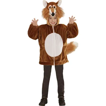 Karnevalový kostým Dětská mikina s kapucí,liška - pro věk 1-2 roky