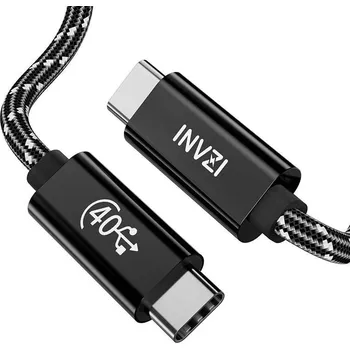 Datový kabel INVZI Invzi® 240W/40Gbps USB 4.0 Dual USB-C