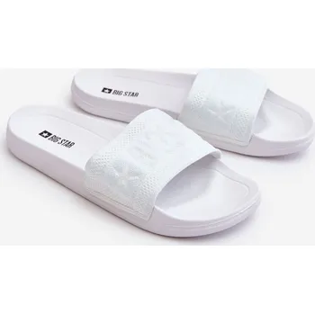 Dámské pantofle Dámské módní pantofle Big Star LL274A159 Barva: Bílá, Velikost: 40