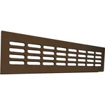 Hliníkové větrací mřížky SRL - ALFA Provedení: délka 500 mm x šířka 150 mm, Povrch: F4 - bronz elox
