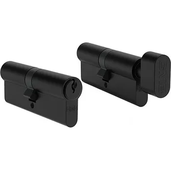 Vložka do dveří GMB sada vložka + vložka s knoflíkem černá 30/40 mm 30/40K mm