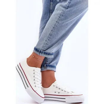 Dámské tenisky Nízké Klasické Tenisky Na Platformě Jazlyn Barva: Bílá, Velikost: 39