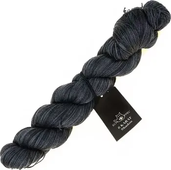 Příze Schoppel Wolle 6 karat Shadow 2379 Seidenschwarz (Příze 6 karat Shadow 2379 Seidenschwarz)