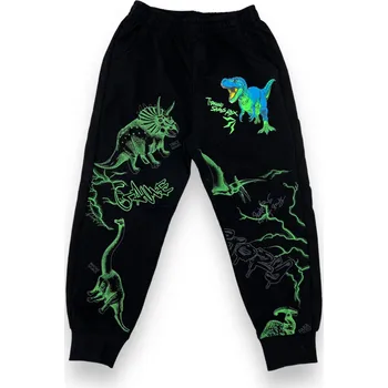 Sezon Chapecké černé tepláky s manžetou 03 Barva: Černá, Velikost: 104