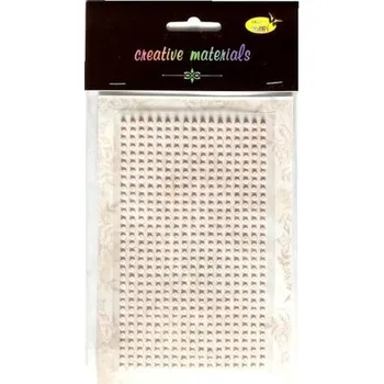 Set školních potřeb Półperełki samoprzylepne 3mm 527szt jasnoróżowe