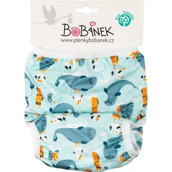 Kojenecké plavky Bobánek Rostoucí plavky pro miminka - Racek a tuleň