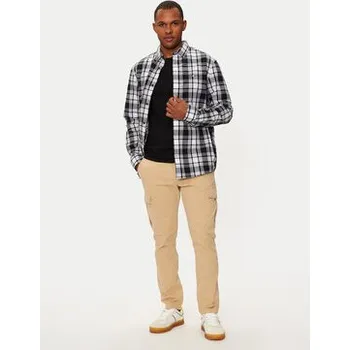 Pánská košile Tommy Jeans Košile DM0DM19655 Šedá Regular Fit M