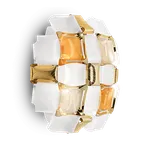 Slamp Stropní/nástěnné svítidlo MIDA APPLIQUE Barva: Jantar
