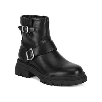 Dámské kozačky Polokozačky MEXX MI001712843W Černá 38