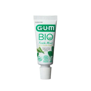 zubní pasta GUM BIO Fresh Mint zubní pasta s Aloe vera, 12 ml