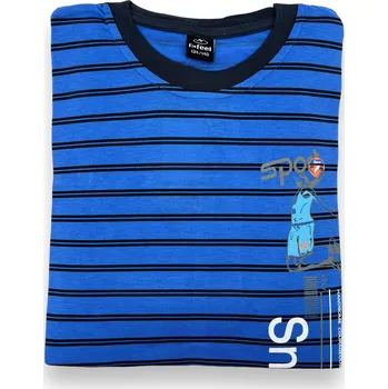 Chlapecké pyžamo N-feel Chlapecké pyžama s dlouhým rukávem SPORT Barva: Modrá, Velikost: 134/140