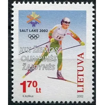 Poštovní známka (2002) MiNr. 780 ** - Litva - ZOH Salt Lake City