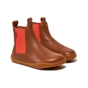 Dámská obuv Camper Kotníková obuv s elastickým prvkem Peu Cami Kids K900326-004 S Hnědá 29