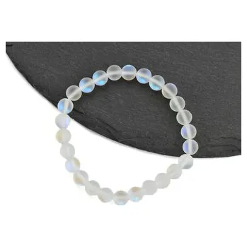 Náramek Náramek dětský Opalit matný bílý