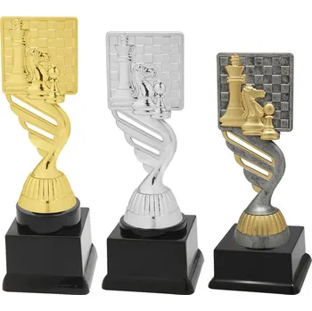 Soška - sportovní pohár - ŠACHY - NT/P419 Výška poháru: Soška C - 16cm