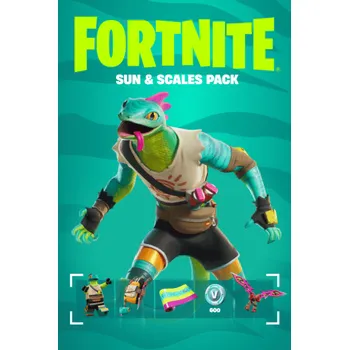 Hra pro Xbox One Fortnite - Sun & Scales Pack + 600 V-Bucks - Xbox One/Xbox Series X|S