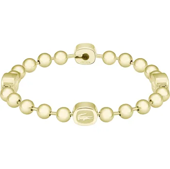 Náramek Lacoste Korálkový náramek z pozlacené oceli 2040409 + 2 měsíce na vrácení zboží