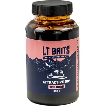 Návnadové aroma LT Baits Dip TOP CRAB 300 g
