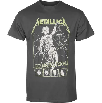 Pánské tričko Tričko metal pánské Metallica - JUSTICE FOR ALL FACES - PLASTIC HEAD - PHDMTLTSCHJFACES METTS86MC