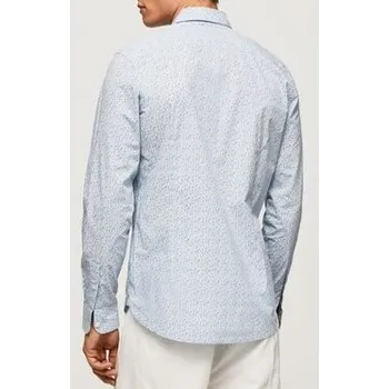 Pánská košile Pepe Jeans Košile PM307806 504 Bílá Slim Fit S