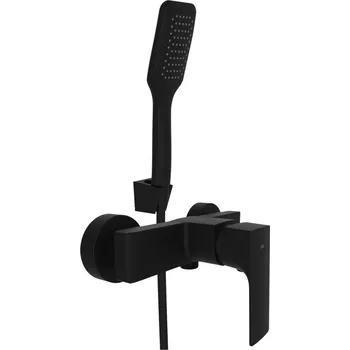 Vodovodní baterie Baterie MODENA-12/K sprchová nástěnná černá OLBAMOD12KB