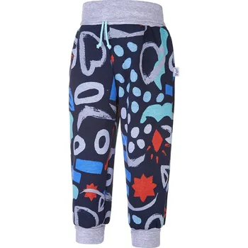 Little Angel Tepláky hřejivé - černá vzor Velikost oblečení: 92