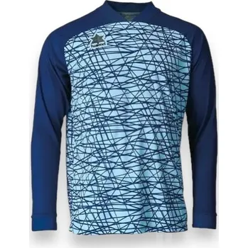 Brankářský dres LUANVI SANTOS, barva světle modrá - tmavě modrá, velikost XS