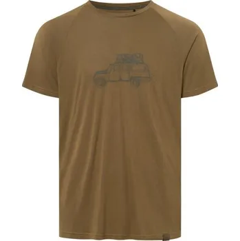 Pánská móda Pánské triko Viking LIKELO L Khaki, Tmavě šedá