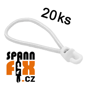 Pryž SPANNFIX GUMA bílá / Balení 20ks
