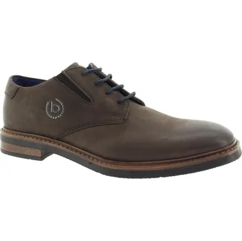 Pánské polobotky BUGATTI Pánské tm.hnědé kožené polobotky 315-AFW01-3500-6100-247 Velikost 46