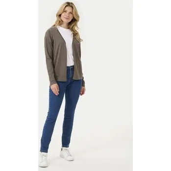 Dámský svetr Kaffe Kardigan Fenia 10551503 Hnědá Regular Fit XS