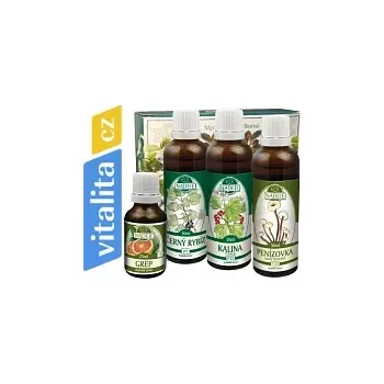 Doplněk stravy Naděje Kúra K14 ke zmírnění alergických projevů na pokožce 4 lahvičky 175 ml