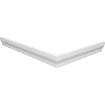 Sprchová vanička Čelní panel k vaničce z litého mramoru KERMEN - obdélník,VANKKER1290CPL