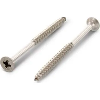 Vrut Vrut do dřeva zápustnou hlavou 4,5x60/35 ,PZ, A2 / balení 200 ks