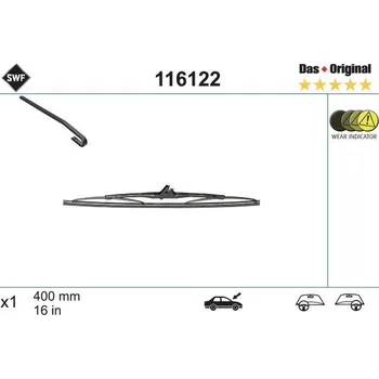Auto-moto List stěrače SWF 116122