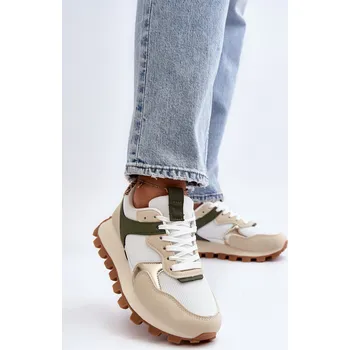 Dámské tenisky Dámské sportovní tenisky Ralita Barva: Béžová, Velikost: 37