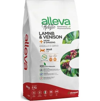 Krmivo pro kočku ALLEVA HOLISTIC Cat Dry Adultlamb&Venison 5kg